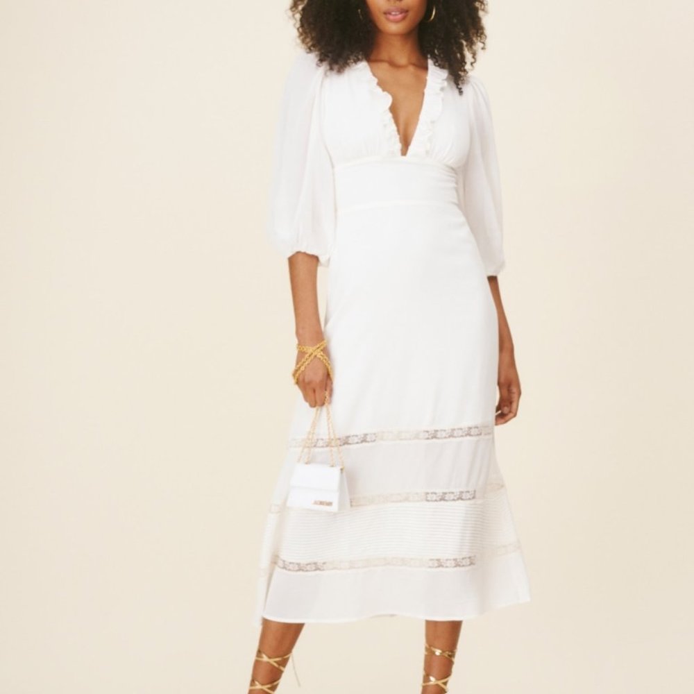 Reformation Bayley Dress Never worn